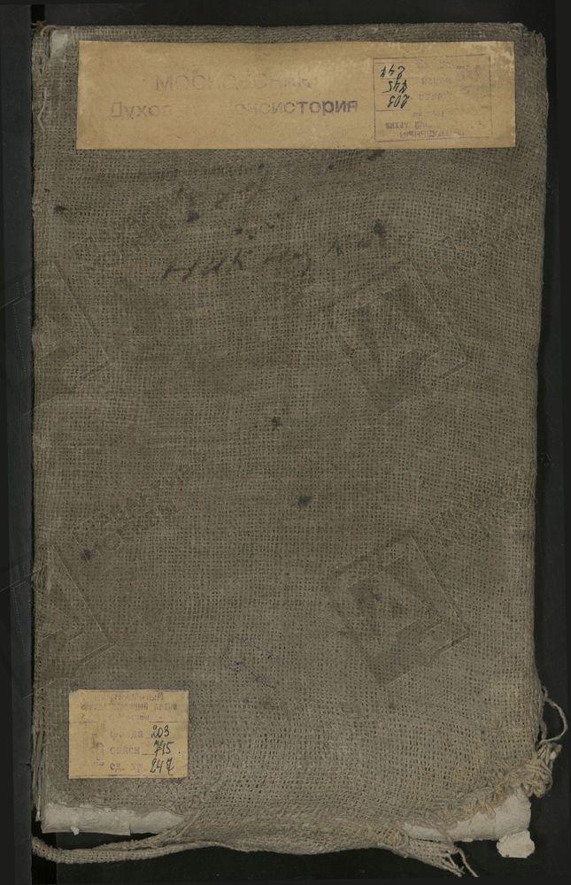 МЕТРИЧЕСКИЕ КНИГИ, МОСКВА, НИКИТСКИЙ СОРОК, 1 ЦЕРКОВЬ СВ. АЛЕКСЕЯ МИТРОПОЛИТА НА ГЛИНИЩАХ. 2 ЦЕРКОВЬ БЛАГОВЕЩЕНСКАЯ НА ТВЕРСКОЙ. 3 ЦЕРКОВЬ ВОЗНЕСЕНСКАЯ НА ЦАРИЦЫНСКОЙ УЛ. 4 ЦЕРКОВЬ СВ. ВАСИЛИЯ КЕСАРИЙСКОГО В ТВЕРСКОЙ ЯМСКОЙ СЛОБОДЕ. 5 ЦЕРКОВЬ...