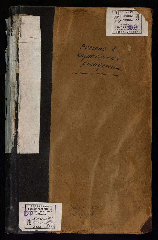 МЕТРИЧЕСКИЕ КНИГИ, МОСКВА, ЦЕРКВИ СРЕТЕНСКОГО СОРОКА, АНДРЕЕВСКАЯ, ВО 2-Й МУЖСКОЙ ГИМНАЗИИ. БОГОЯВЛЕНСКАЯ, В ЕЛОХОВЕ. АЛЕКСАНДРО-НЕВСКАЯ, В ИНСТИТУТЕ. АЛЕКСАНДРО-НЕВСКАЯ, В ПОКРОВСКОЙ МЕЩАНСКОЙ БОГАДЕЛЬНЕ. АЛЕКСАНДРО-НЕВСКАЯ, В УЧИЛИЩЕ ПРИНЦА...